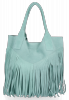 Dámská kabelka shopper bag Vittoria Gotti mátová VPOS9